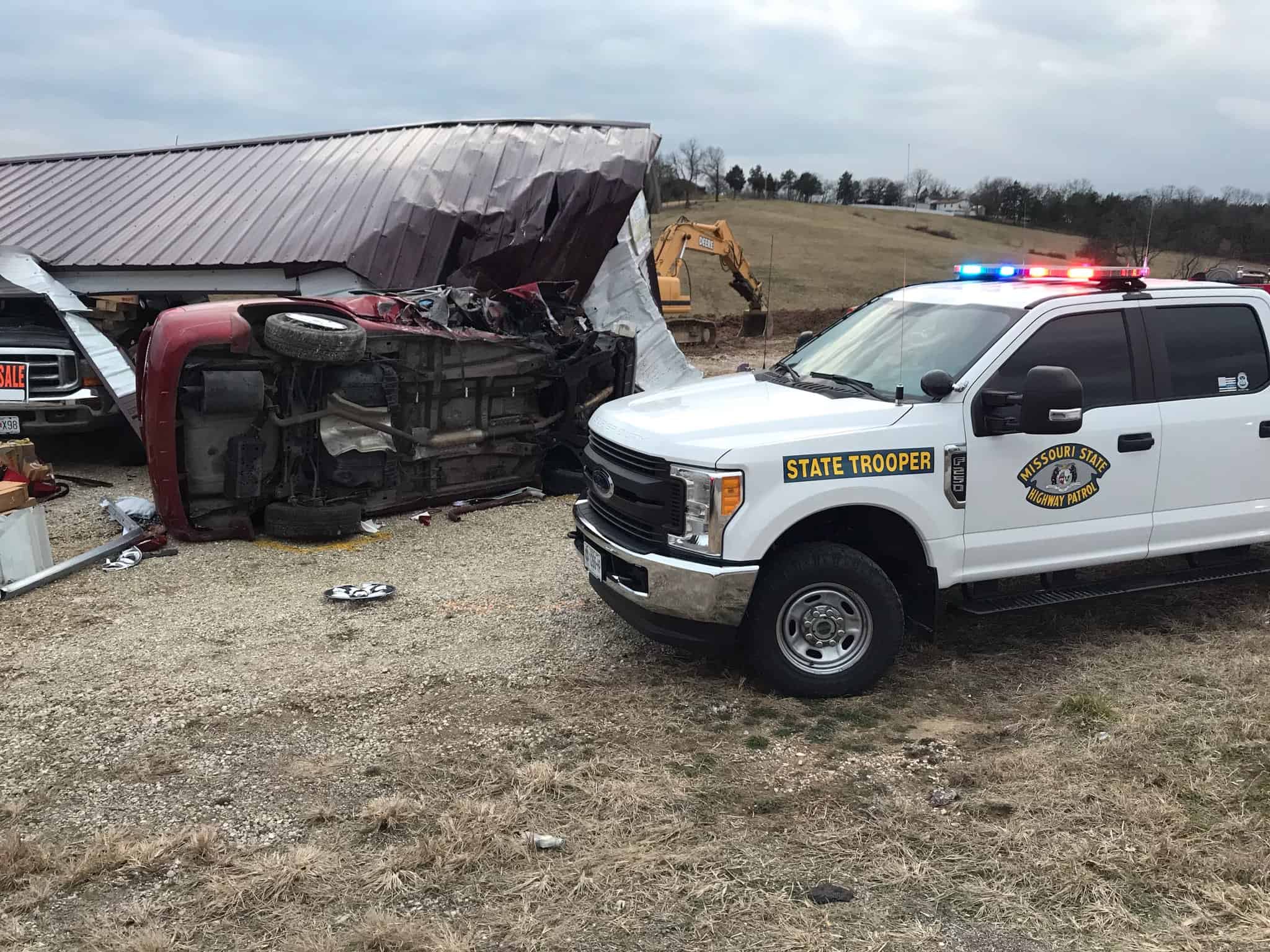 Woman dies in 63 crash near Westphalia