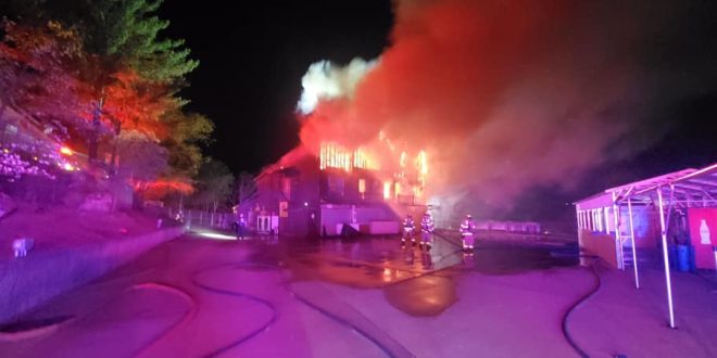 Lake area music venue damaged by fire