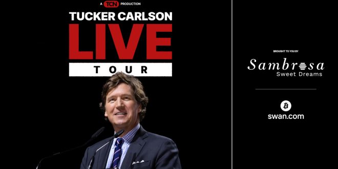 Tucker Carlson Live – Ticket Giveaway entry form