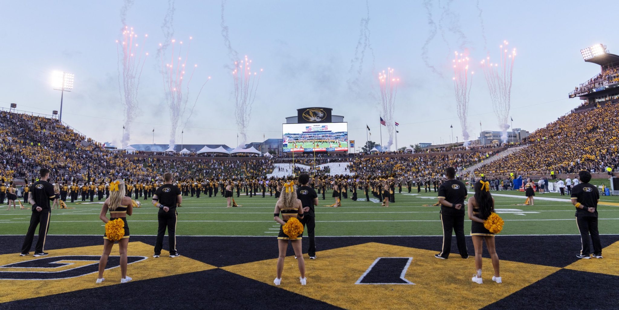 Mizzou fans will notice construction fencing and some changes near