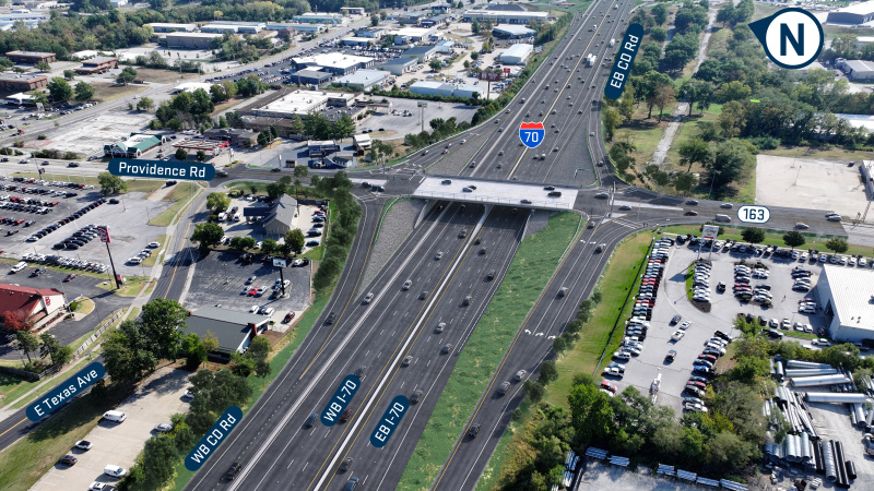 05 i 70 providence rd interchange