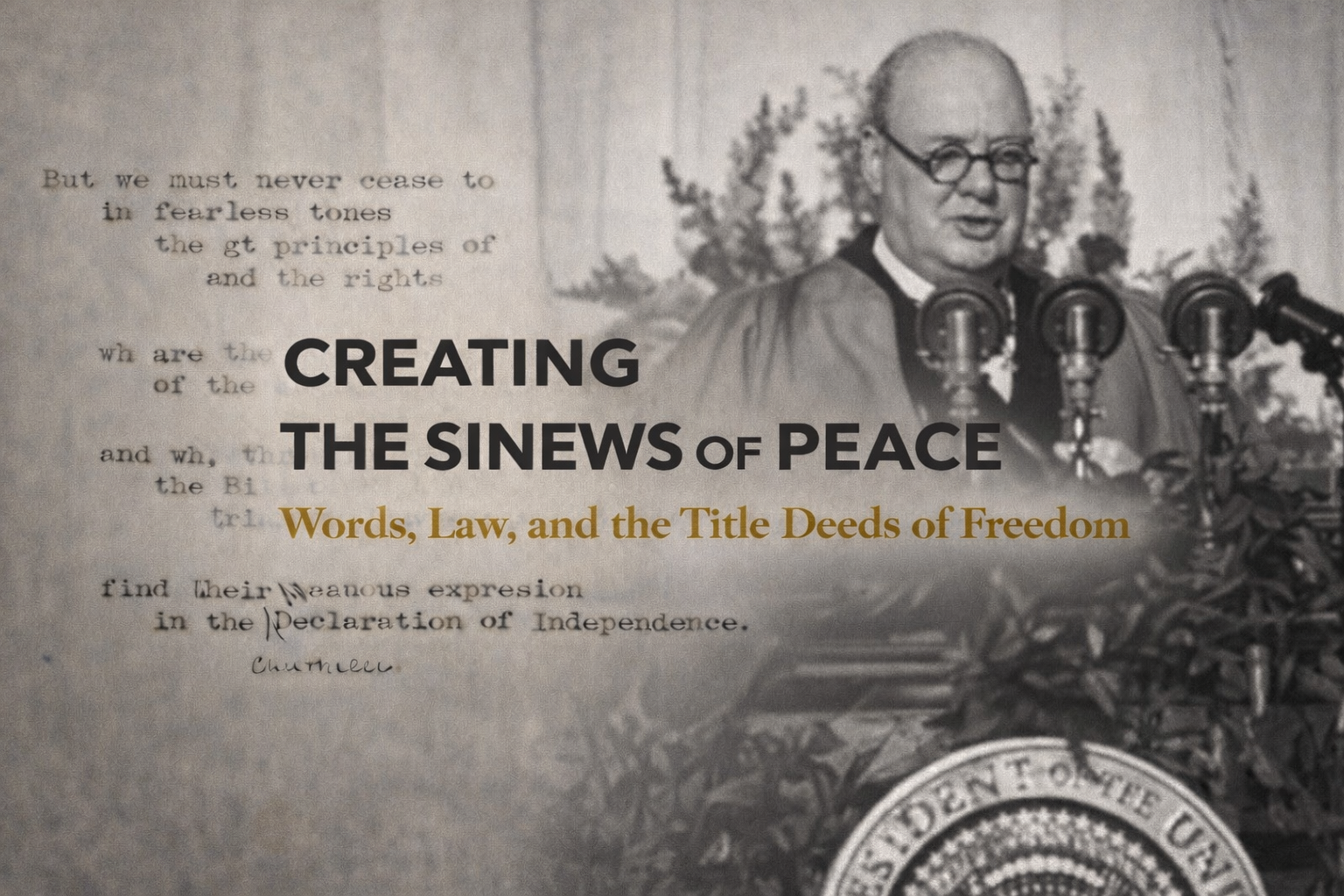 (LISTEN): Winston Churchill’s “Iron Curtain” speech in mid-Missouri’s Fulton 80 years ago described as sound bite for a century
