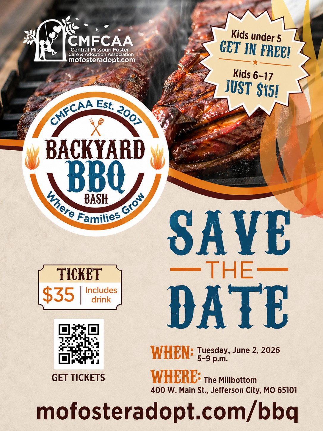(LISTEN): Annual Backyard BBQ event is Tuesday in Jefferson City, benefiting mid-Missouri foster and adoptive children/families