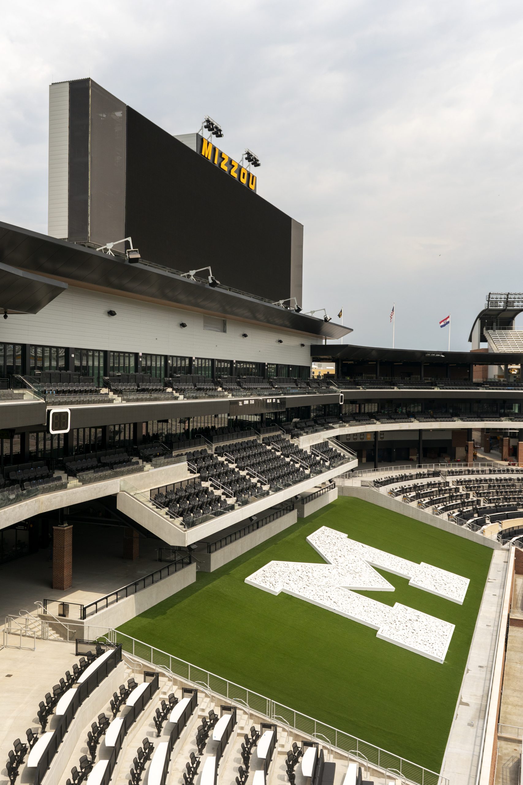 Memorial Stadium - North Endzone remodel