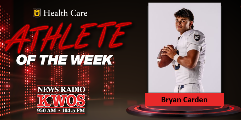 athlete of the week kwos bryan carden