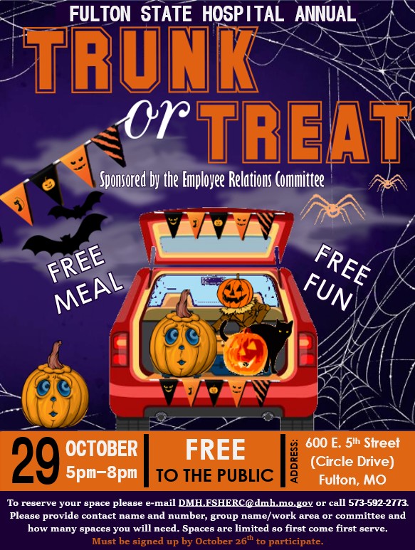 trunk or treat 2026